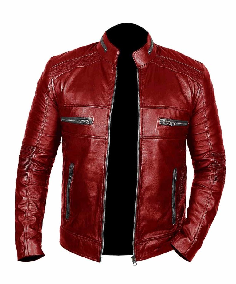 Most Demanding Mens Red Leather Jacket
