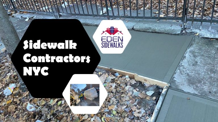 How to Choose the Right Sidewalk Repair Contractor in NYC?